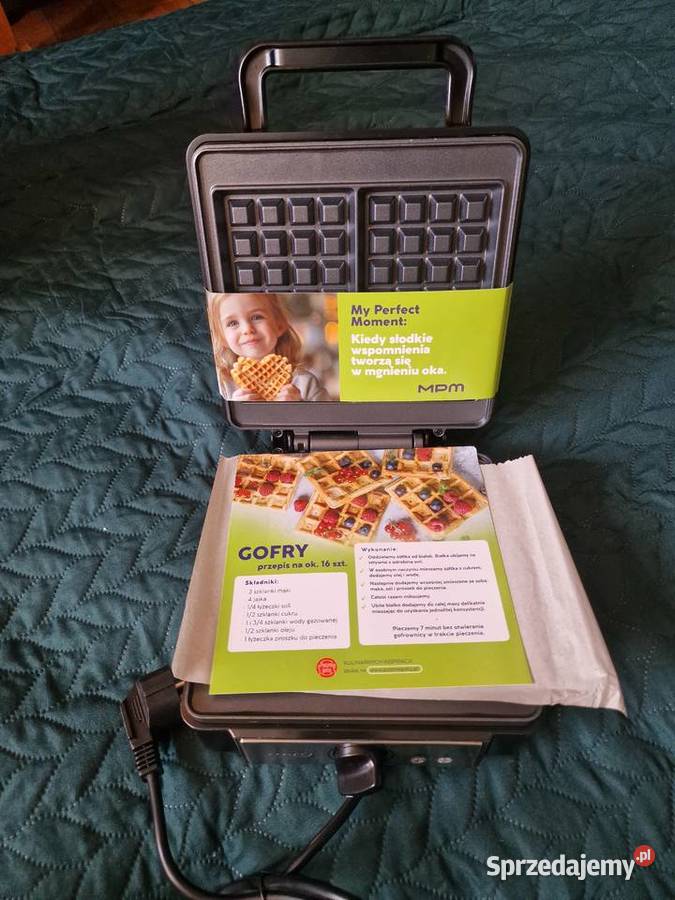 NOWA Gofrownica MPM BGO0 1400W MOCNA waffe maker Wrocław