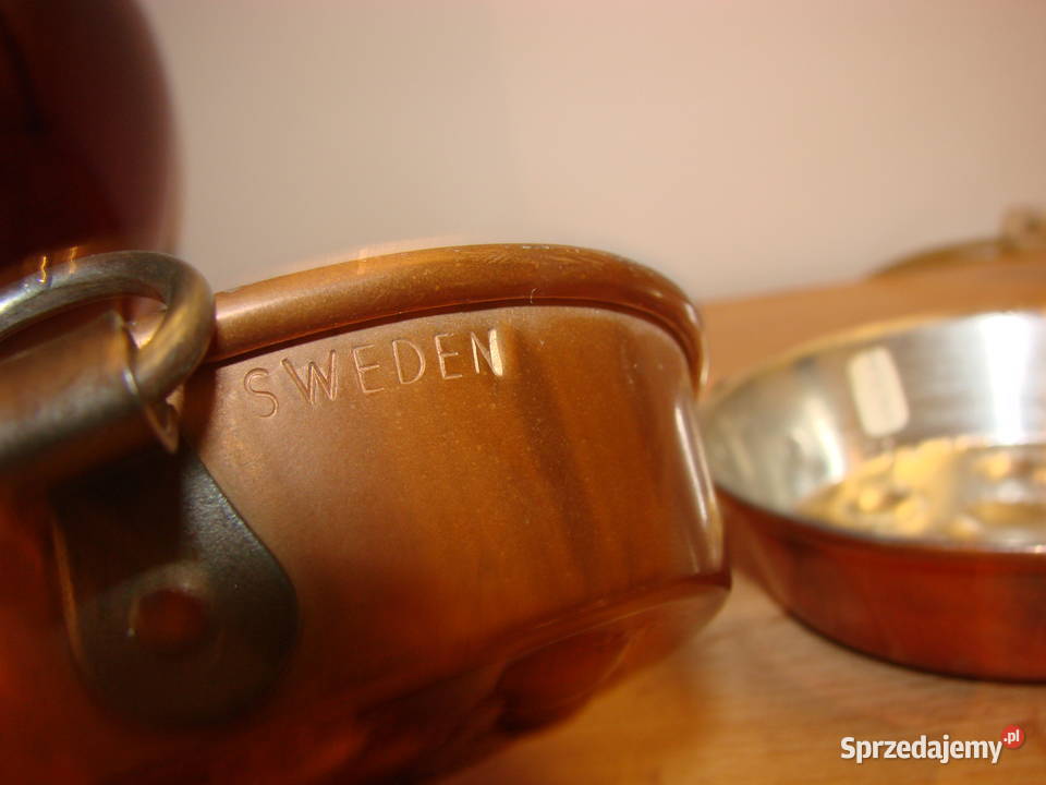 Ahrnebergs Sweden miedziana foremka pomorskie Pruszcz Gdański