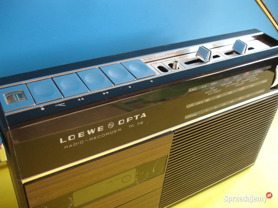 Radiomagnetofon LOEWEOPTA TC79 Zielona Góra