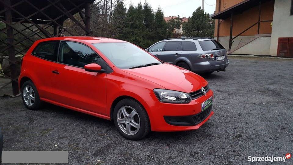 Na sprzedaż Volkswagen Polo czerwony Skoczów Sprzedajemy.pl