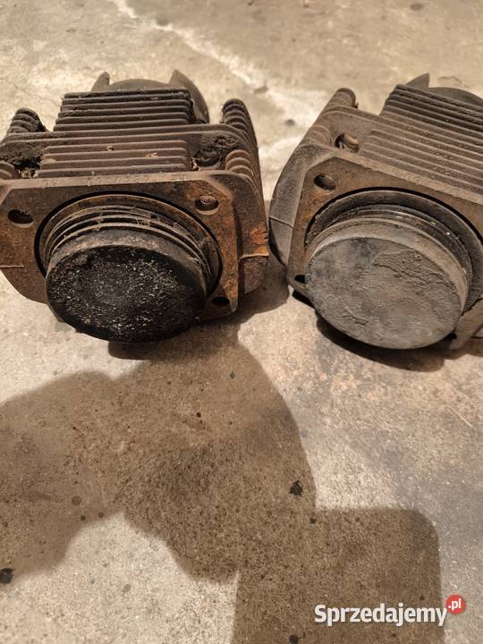 Cylindry z tlokami fiat 126p dwie sztuki osobowe Części samochodowe łódzkie Radomsko
