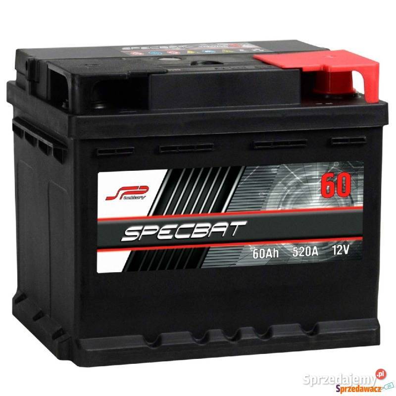 Akumulator Specbat 60Ah 520A osobowe Suwałki