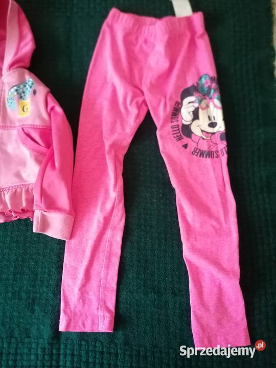 Getry legginsy MYSZKA MINNIE różowerozmiar Dla Dziecka Łódź