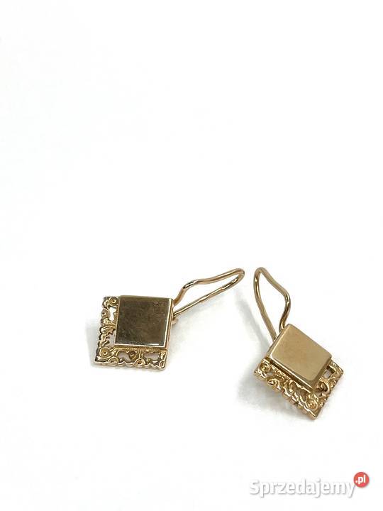 ZŁOTE KOLCZYKI P585 Gdańsk