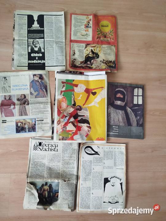 Gazety i czasopisma z PRL 1981 Pozostałe