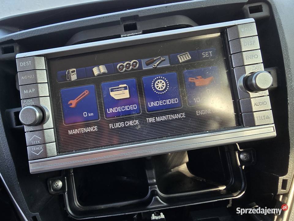 Subaru Forester 3 SH radio KENwood dotykowe Legnica