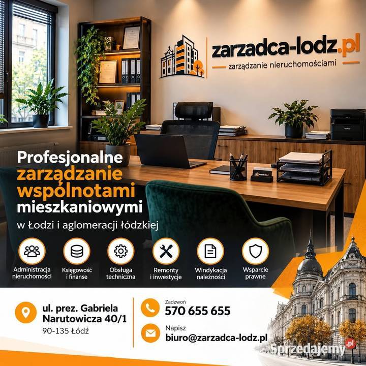 Zarządca Nieruchomości Łódź Administrator