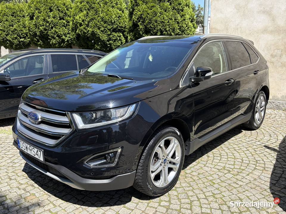 Ford Edge biTurbo xenon na full 2017 z Niemiec Strzegom