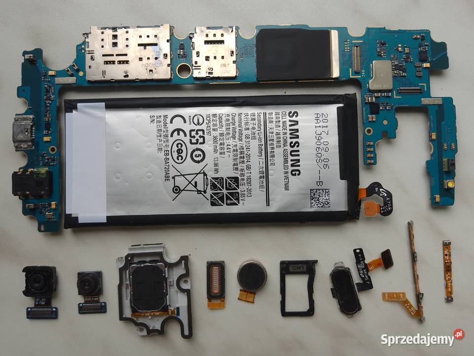 Samsung Galaxy J7 smj730f ds Części Elektronika dolnośląskie Wrocław