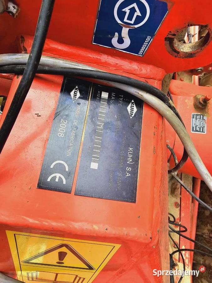 Siewnik KUHN VENTA LC302 Talerzowy z rolką Brona Gąsewo