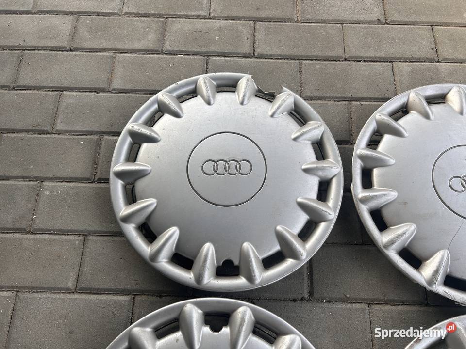 Zestaw oryginalnych kołpaków Audi 15 Sufczyn