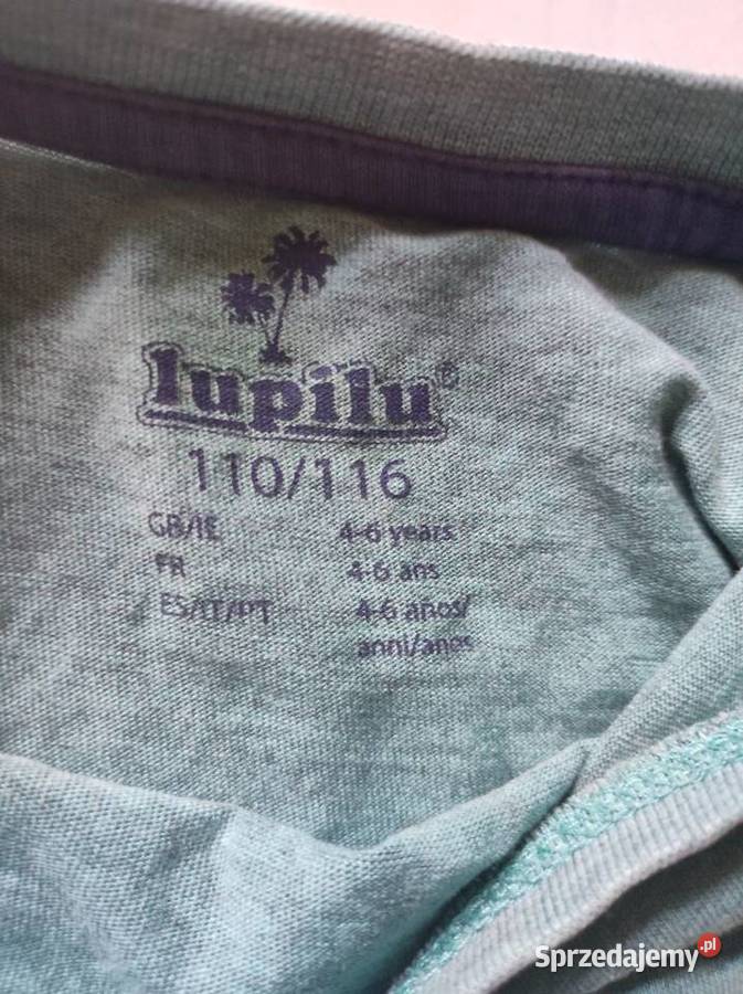 hawajska plażowa koszulka bluzka tshirt letnia 6 lat+