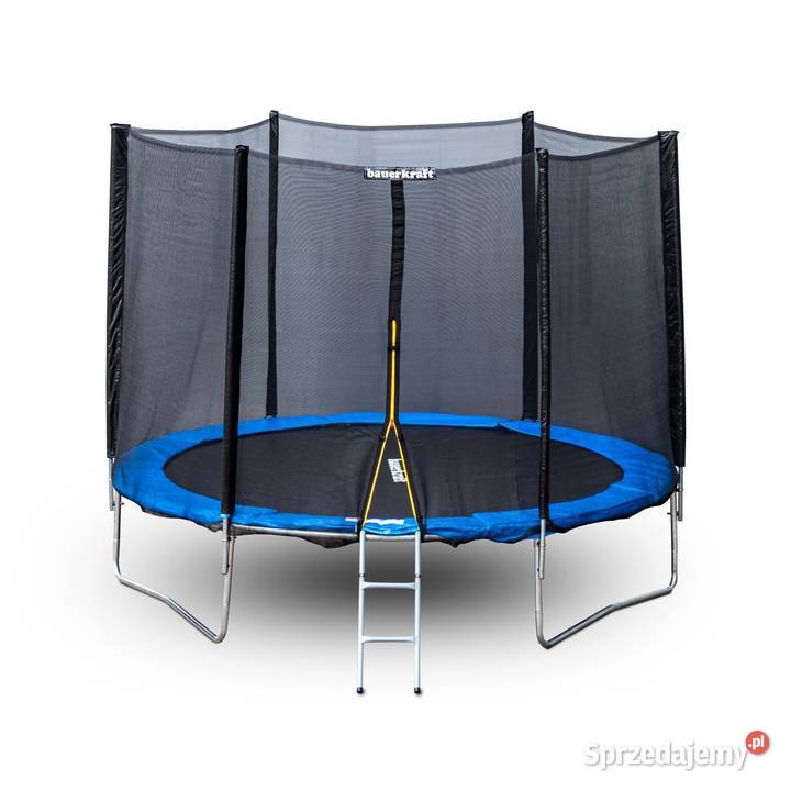 TRAMPOLINA OGRODOWA BAUERKRAFT Z SIATKĄ O Poznań