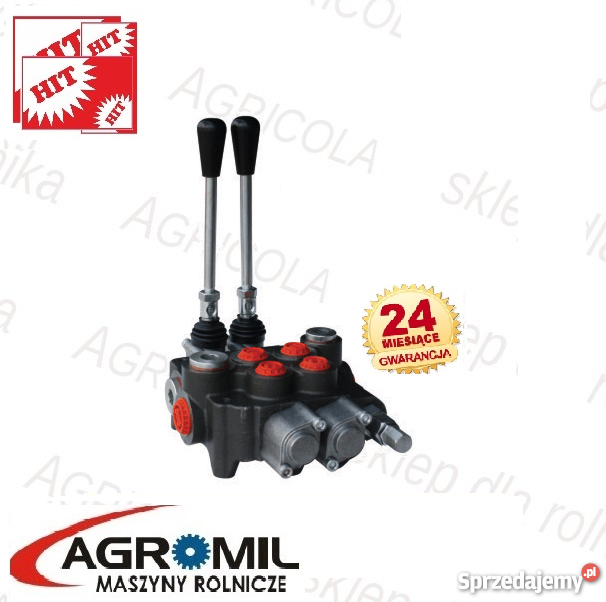 Rozdzielacz hydrauliczny 2 sekcyjny 80L Rok produkcji 2015 Rogóźno