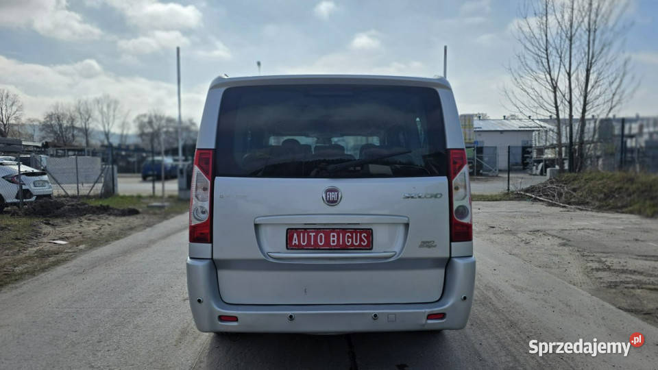 Fiat Scudo 9 Osobowy Climatronic Long II 2007 1997cm3 Lębork