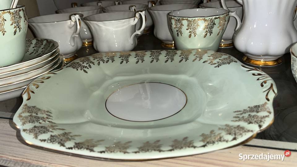 Filiżanka z talerzykiem deserowym i śniadaniowym Gdańsk sprzedam