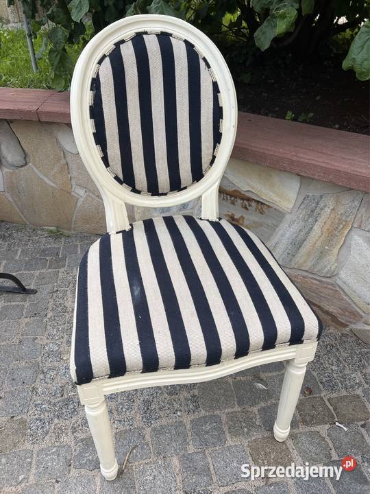 Stary drewniany przepiękny fotel krzesło Vintage 50cm Bystrzyca Kłodzka