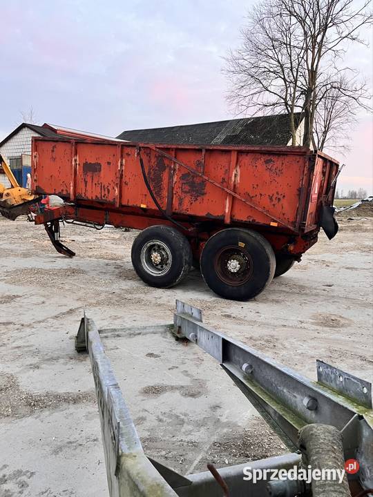Przyczepa skorupowa 12 ton