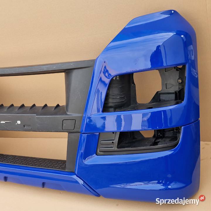 MAN TGX EURO 6 ZDERZAK KOMPLETNY NIEBIESKI Trzciel