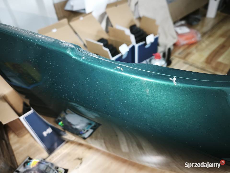 Audi a4 b5 zderzak LZ6l zielony Zderzaki Części samochodowe sprzedam