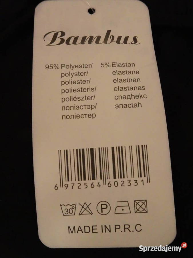 czarne legginsy Bambus rozmiar ML Warszawa