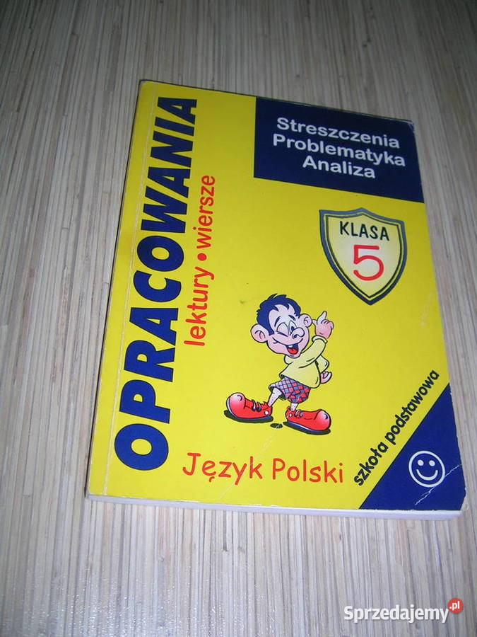 Opracowania Lektury wiersze klasa 5 Czarna sprzedam