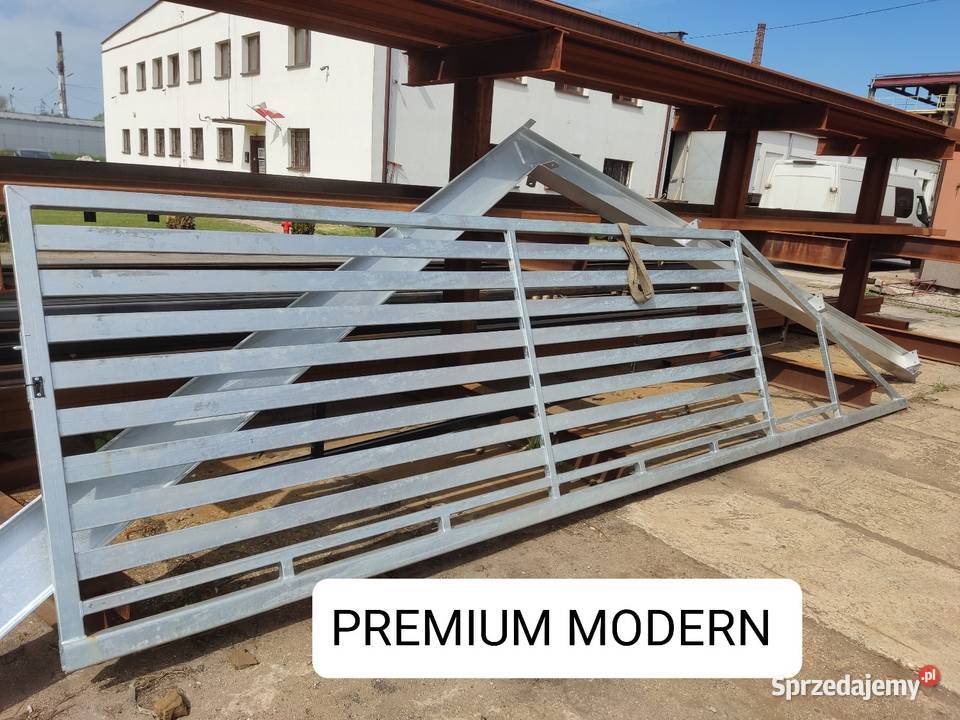 Brama przesuwna palisadowa 4mx142mocynk ogniowy Radomsko