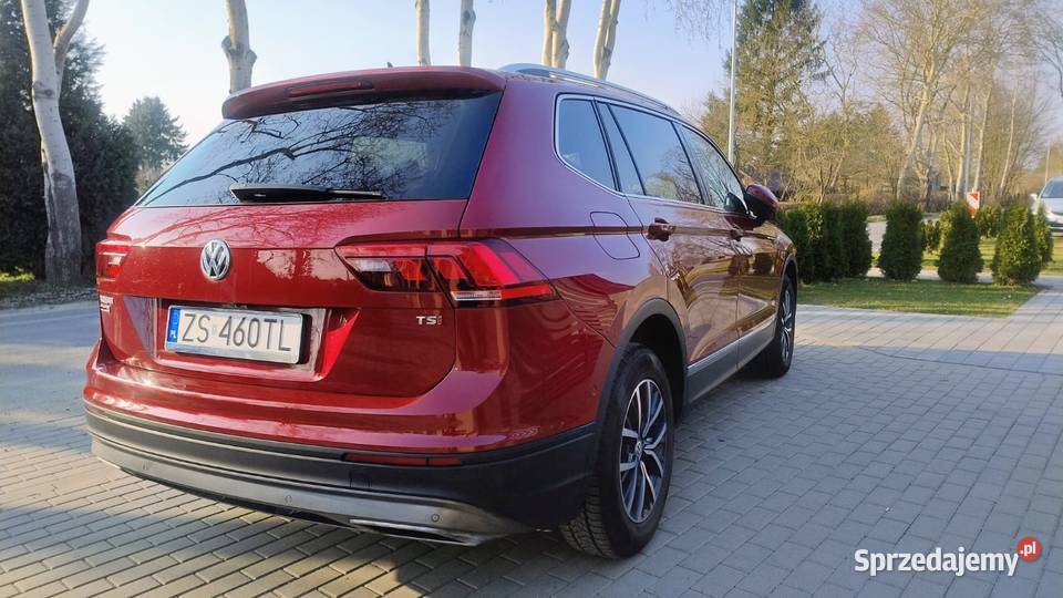 VW Tiguan II Allspace 14 TSI 150 7osobowy Szczecin sprzedam