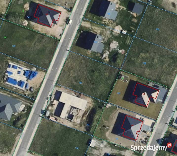 Sprzedam działkę budowlaną 12ar 1220m2 budowlana Sprzedaż Łuszczanowice-Kolonia