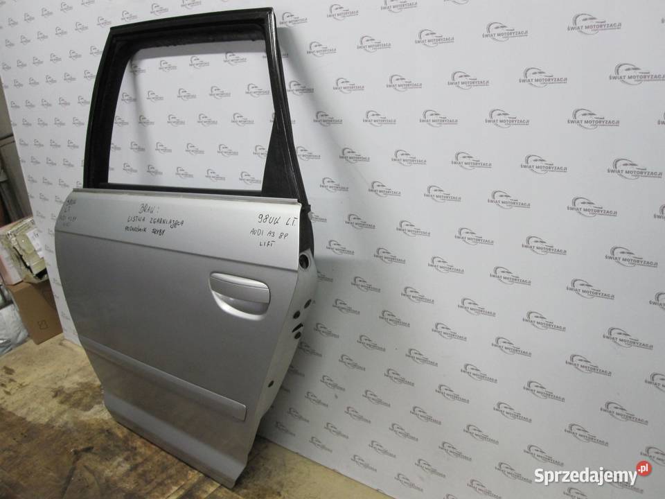 AUDI A3 8PA LIFT 09r drzwi lewe tył sprzedam