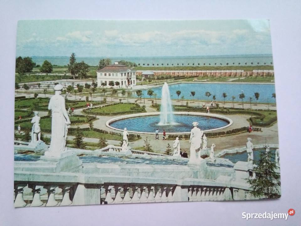 Pocztówka z Leningradu z lat 8090 tych PRL Dąbrowa Górnicza