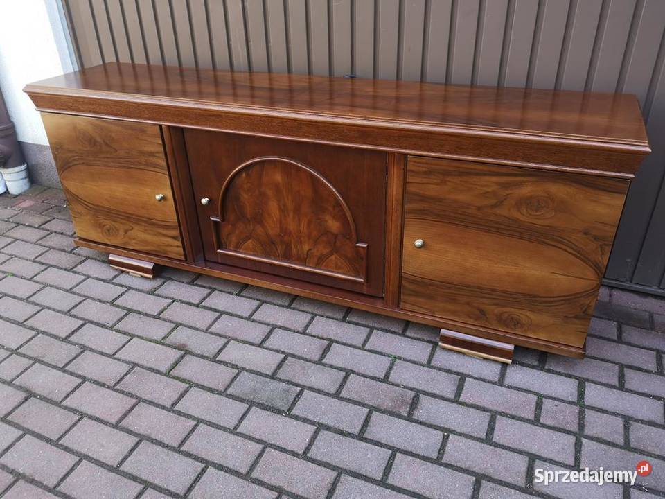 Komoda ARTDECO Niska Orzech RTV Solidna 186 Meble wielkopolskie Swarzędz sprzedam