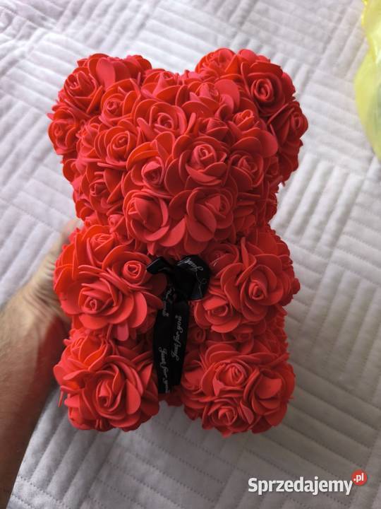 Miś różany na każdą okazję czerwony lubelskie Łęczna