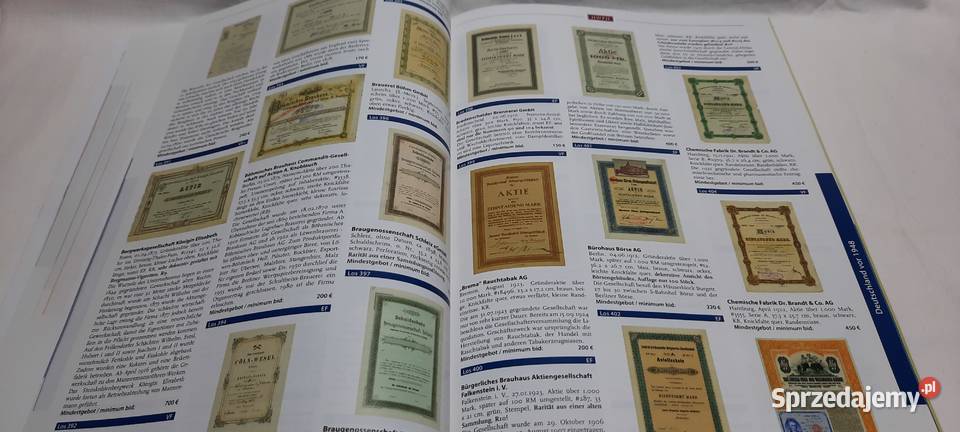 katalog aukcyjny papierów wartościowych 59