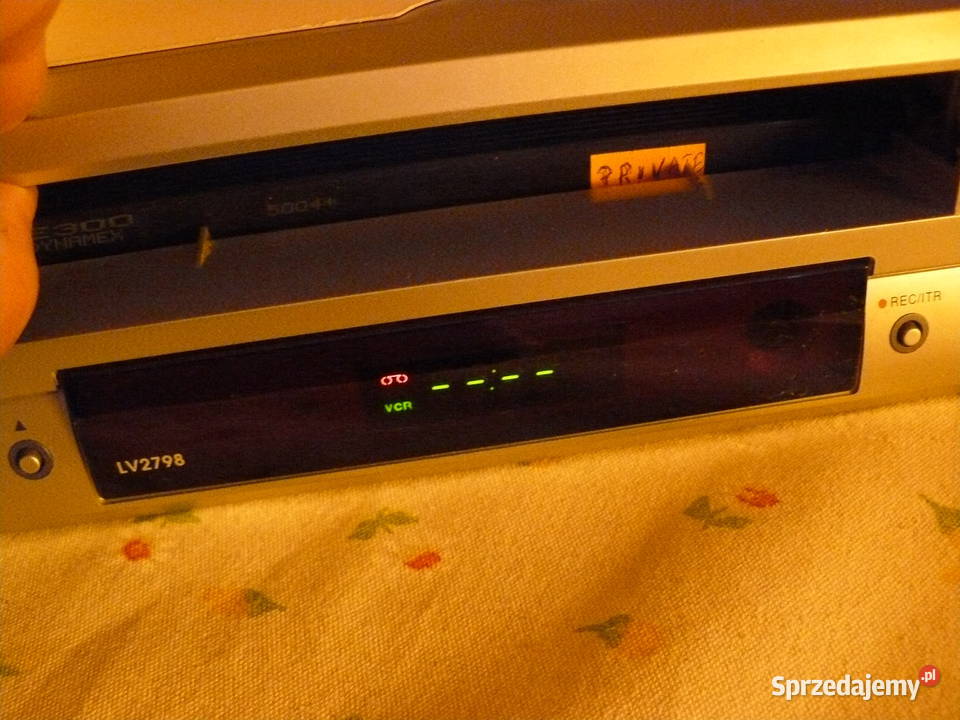 Magnetowid LG kaseta pilot przewód zasilający Nowa Sól