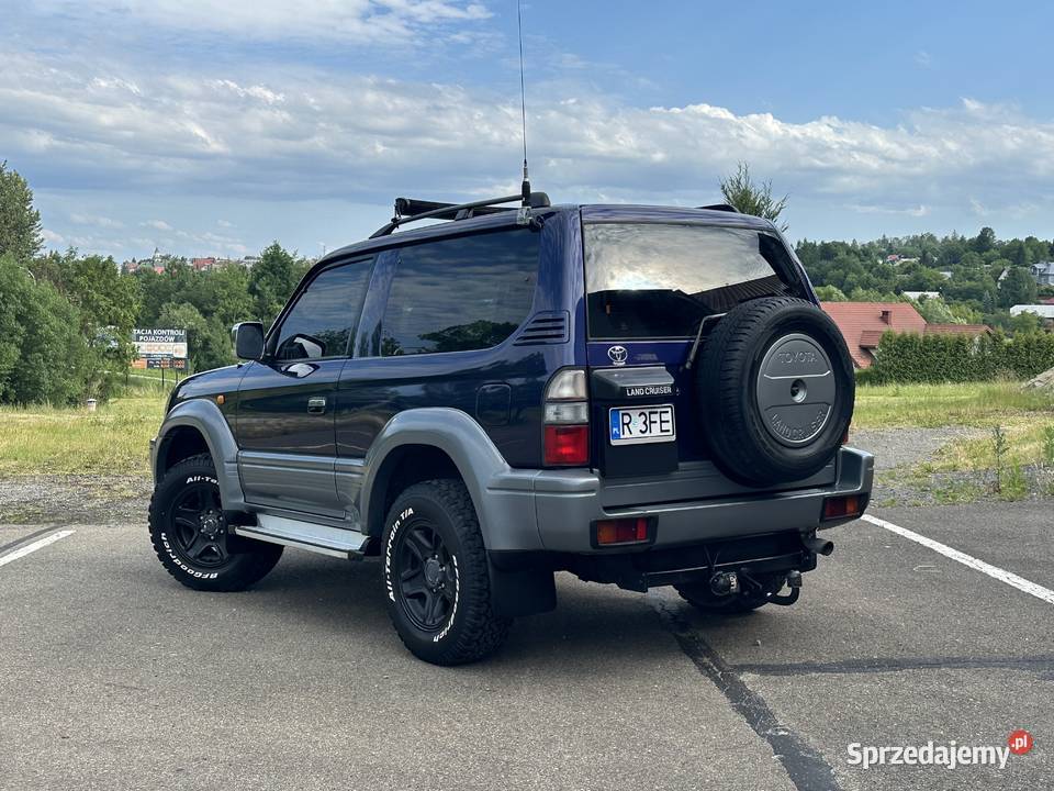 Toyota Land Cruiser 90 30TD przyciemniane szyby Brzozów sprzedam