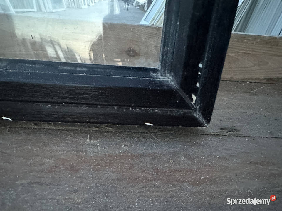 OKNA KacprzaK Witryna 95X133 FIX Używany PCV Okna ścienne Siedlce