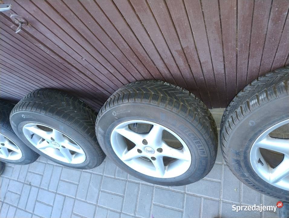 Koła alufelgi zimowe Michelin 15 Łazy sprzedam