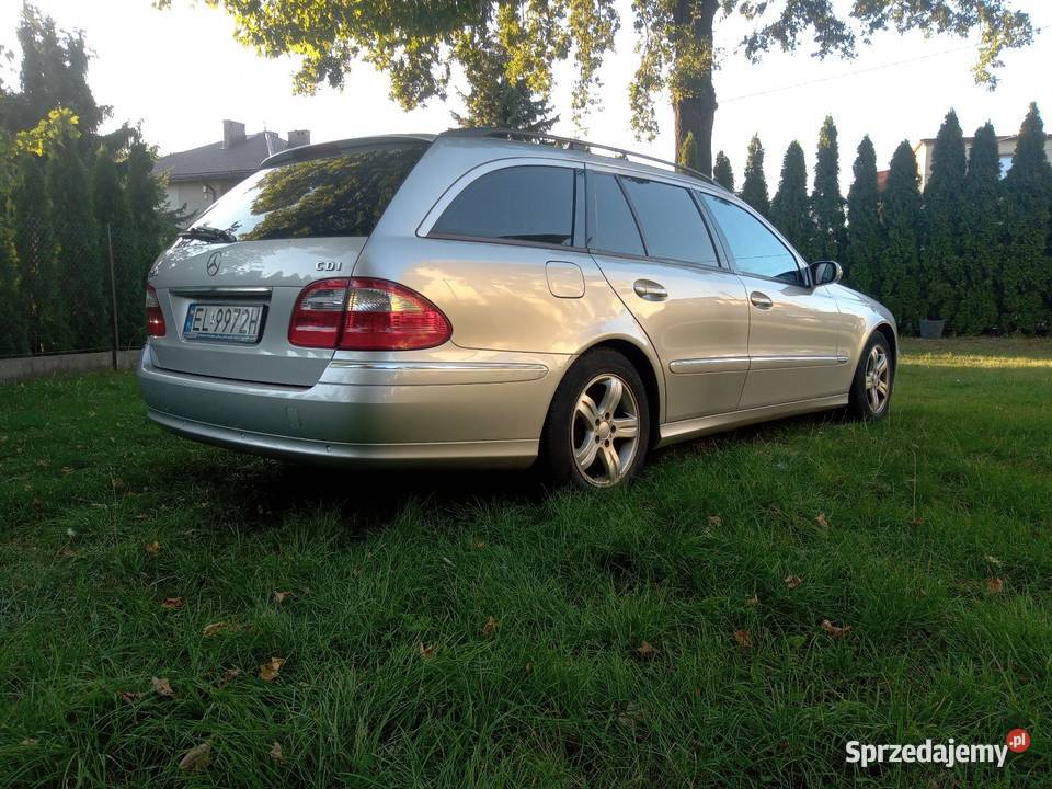 Mercedes e klasa w211 kombi 2003 łódzkie Zgierz
