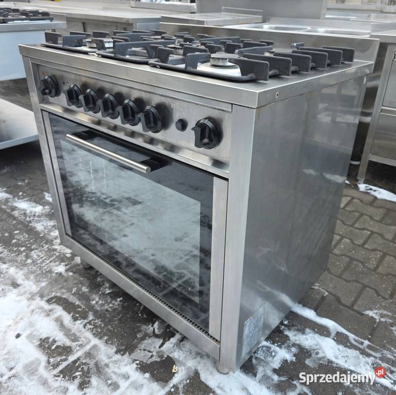 Kuchnia Gaz 5 Pal z Piekarnikiem Elekt HENDI Nowe Skalmierzyce sprzedam