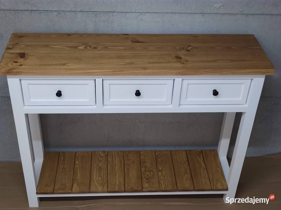 Konsola drewniana