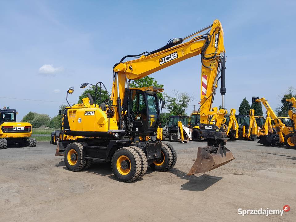 JCB JS145W 2020R KOPARKA KOŁOWA KOŁÓWKA CAT Krotoszyn sprzedam