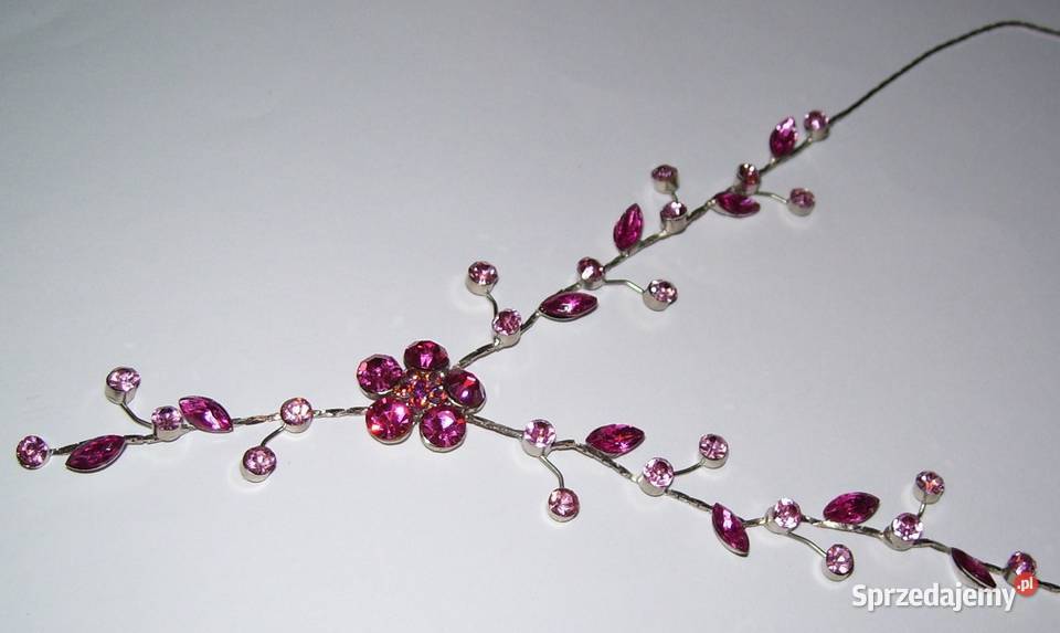 Naszyjnik delikatna róż Chełm