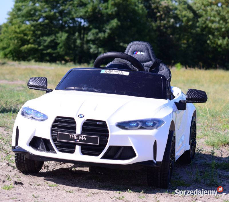 BAWIBUS Autko na akumulator BMW M4 sportowe auto żółty/złoty śląskie Myszków