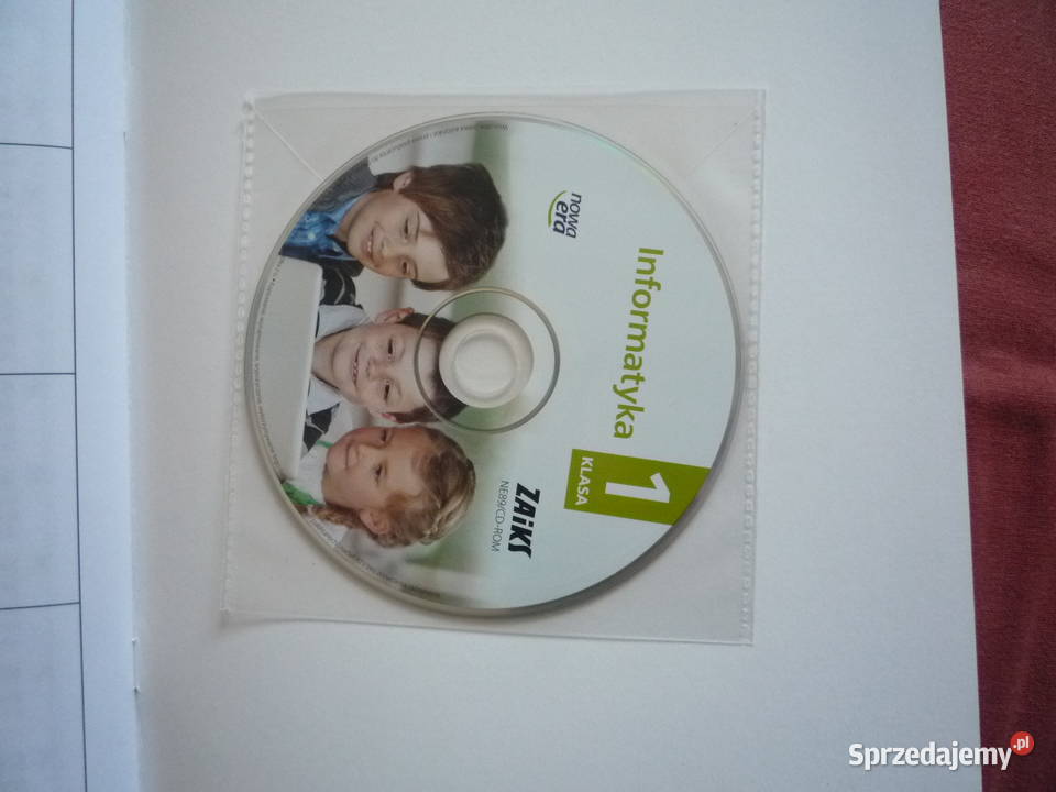 Informatyka Ćwiczenia z płyta CD Klasa 1 Nowa Podręczniki zachodniopomorskie Szczecin
