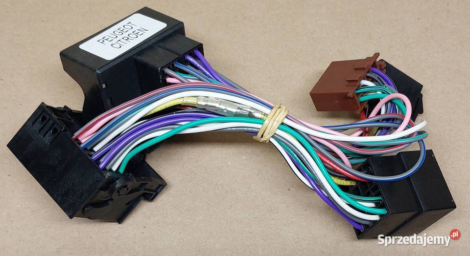 ADAPTER ZŁĄCZE ISO CITROEN C2 C3 C4 C5 PEUGEOT dolnośląskie Mielęcin