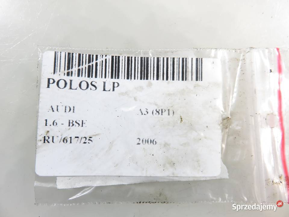 PÓŁOŚ LEWA PRZEDNIA AUDI A3 8P1 16 BSE 36 osobowe