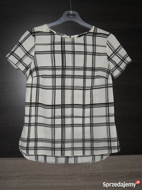 Bluzka w kratę look 4 xxs Lubartów