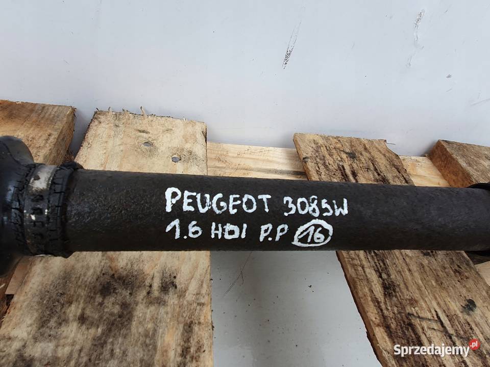 Peugeot 308 16 HDI PRZEDNIA prawa PRAWY Rudka