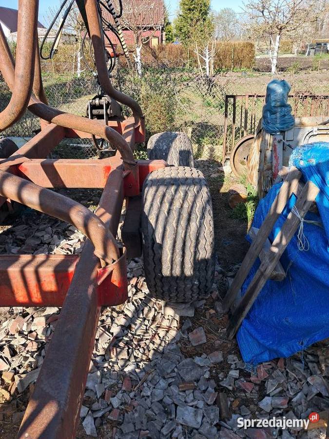 przyczepa leśna more maskiner SF 105 Płoty